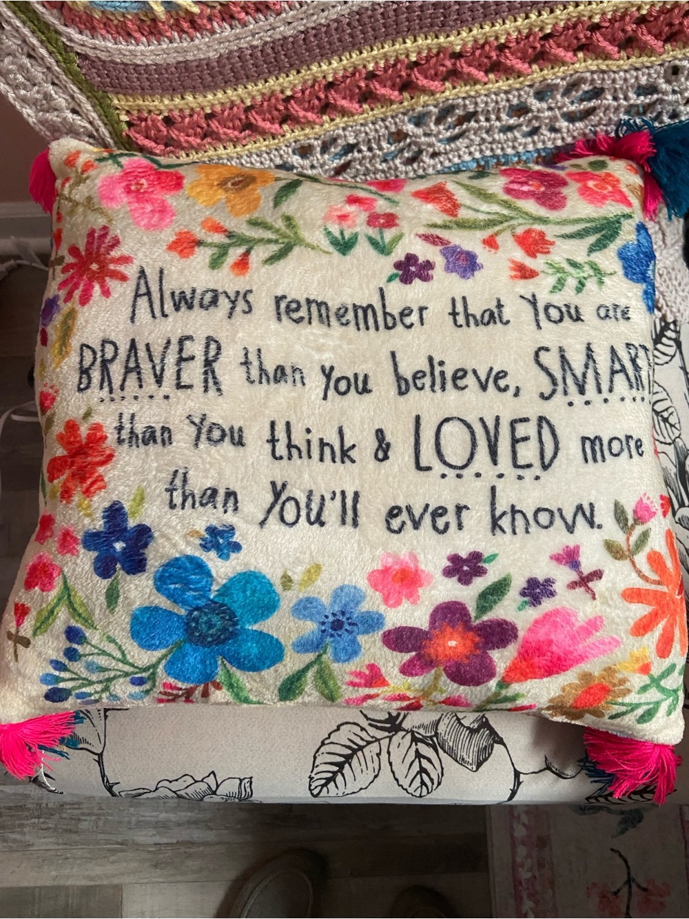 Throw pillow